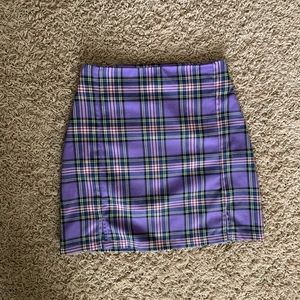 Brandy Melville/John Galt Plaid Cara Skirt